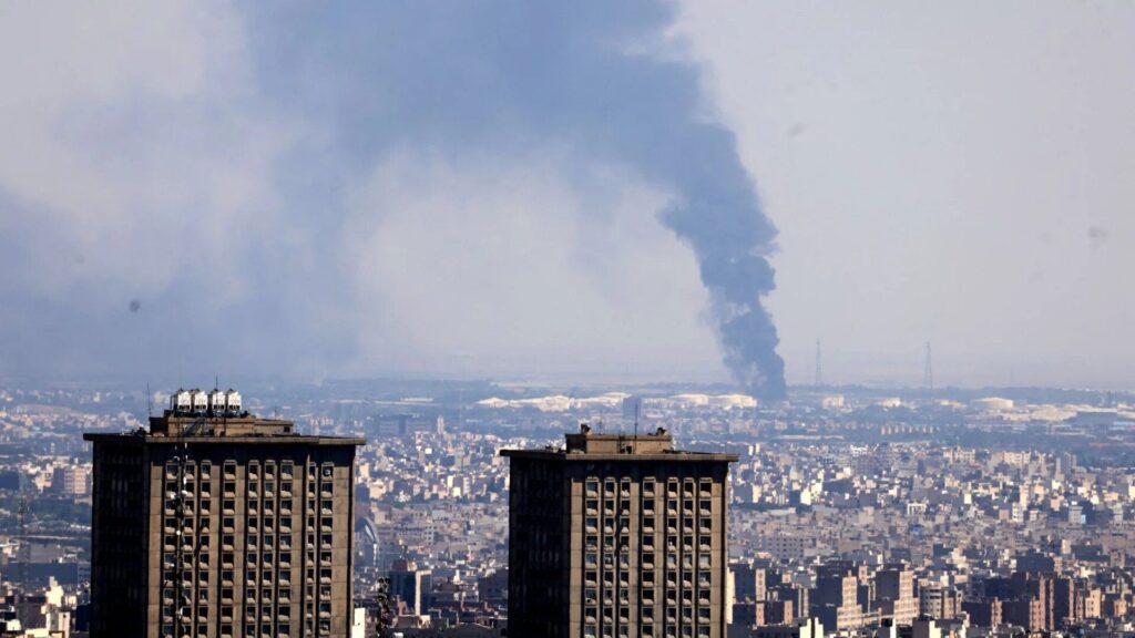 Israeli Air Force Strikes Iranian Internal Security HQ in Tehran ...