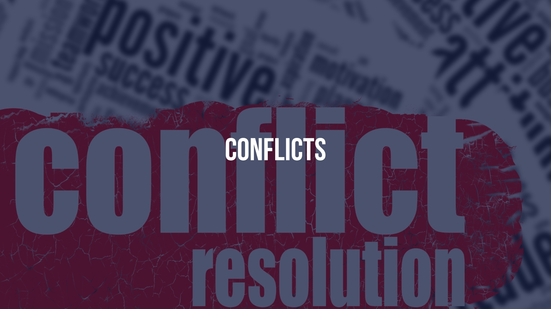 CONFLICTS